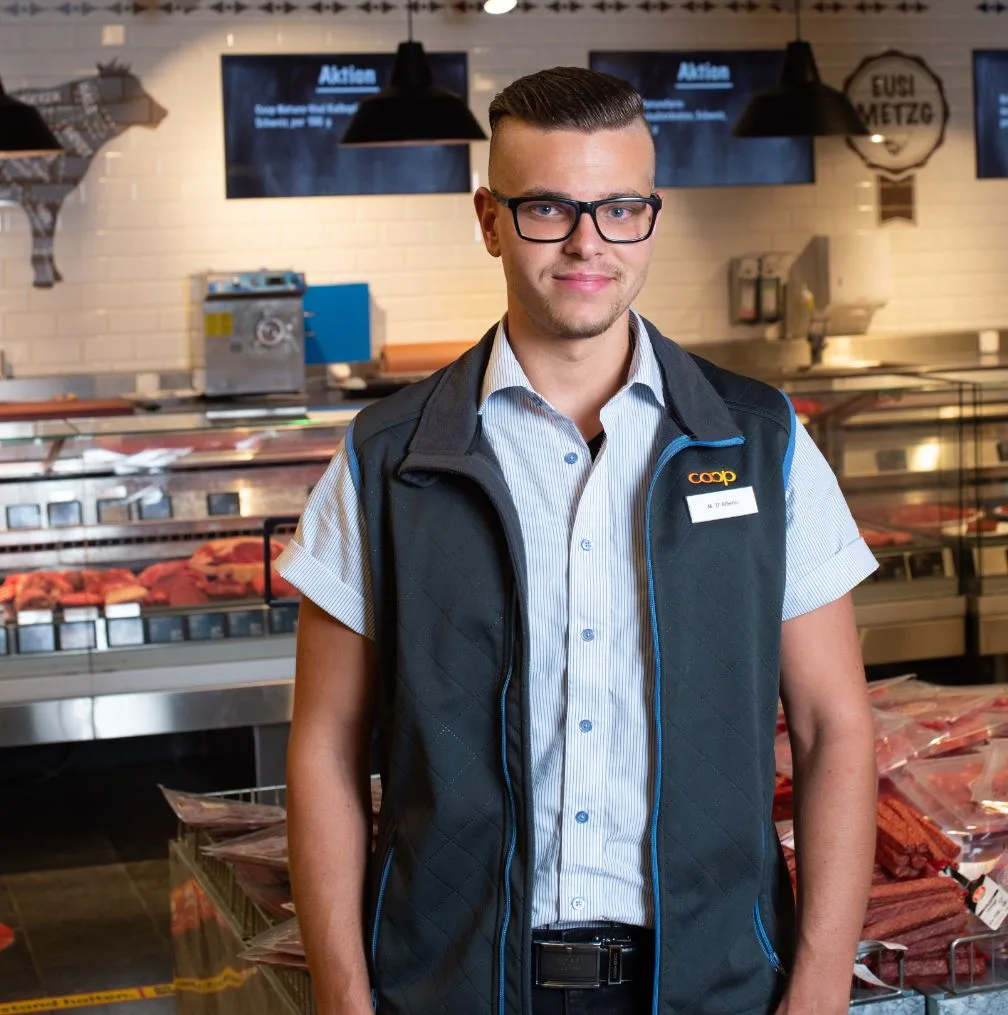 Marek D'Alberto ist neuer Filialleiter des Coop Fehraltorf.
